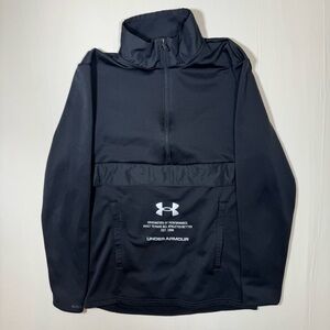 Under Armour Storm ColdGear ½ Zip Pullover Fleece Black Men’s Small 1357084